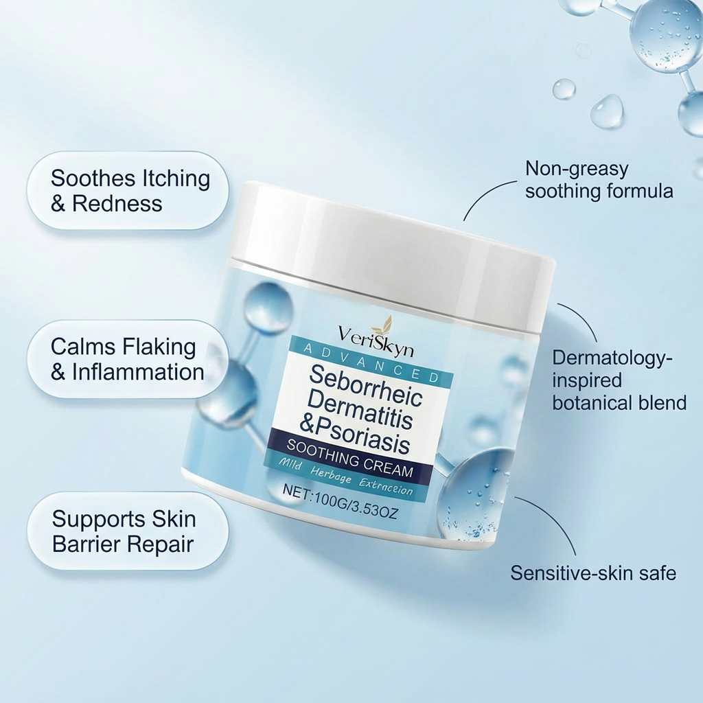 Veriskyn Seborrheic Dermatitis Psoriasis Cream