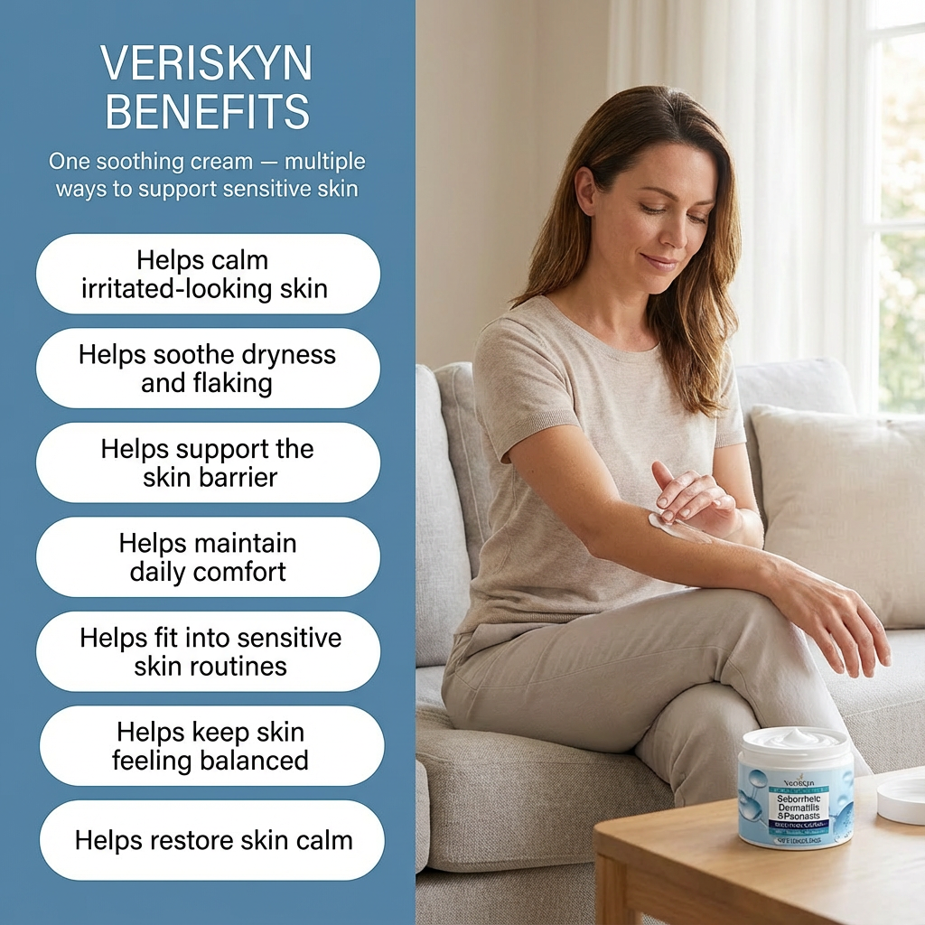 Veriskyn Seborrheic Dermatitis Psoriasis Cream